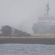 Imagen para el artículo titulado Falcon 9 ha tenido un accidentado aterrizaje sobre la barcaza del Pacífico